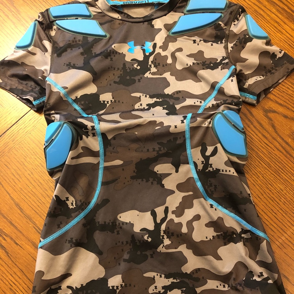 Youth Under Armour Padded Compression Shirt